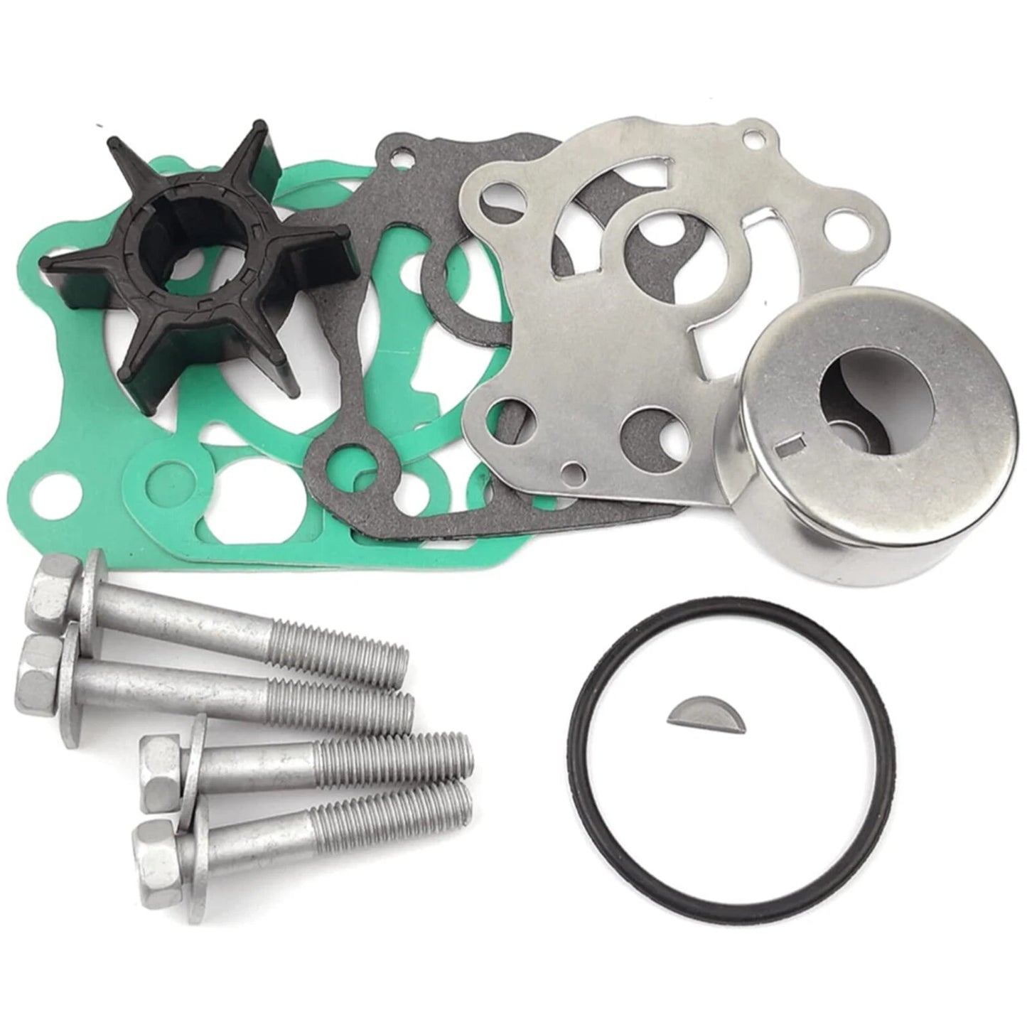 Water Pump Impeller Kit for Yamaha 50-70HP Outboard (6H3 Series)