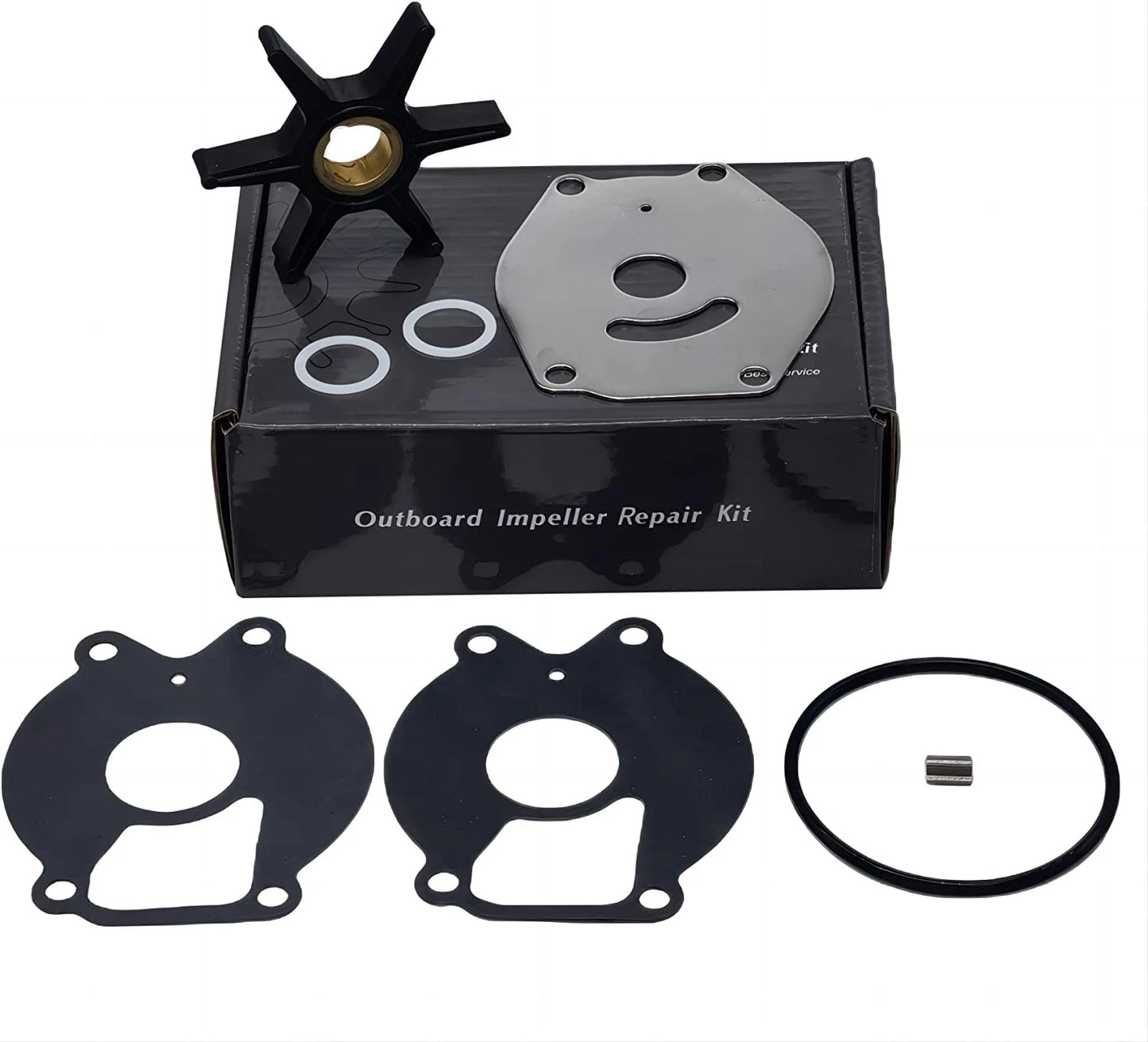 Water Pump Impeller Kit for Mercury Mariner 15-25HP 2-Cycle Outboards