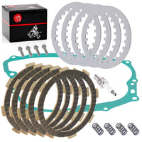 Clutch Friction Steel Plates Spring & Gasket Kit for Honda XR200/XR200R/ATC200X