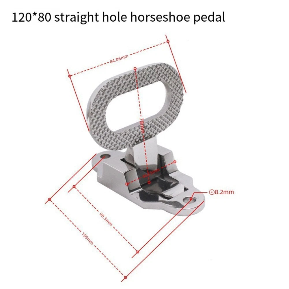 Boarding Assistance 316 Stainless Steel Foldable Footrest Step for Boat