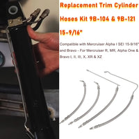 Trim Tilt Ram Hoses for Mercruiser Alpha One Gen II