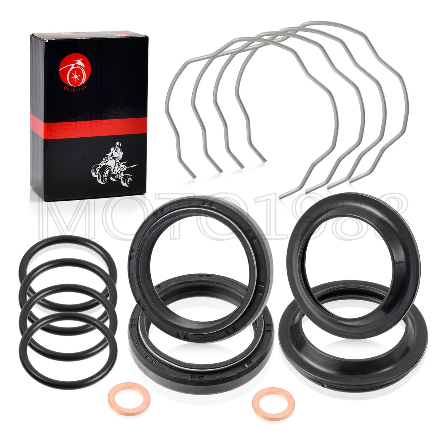 Yamaha Fork Dust Oil Seal Kit for XVS650/950/1100/1300, MT07, FZ07, XSR700