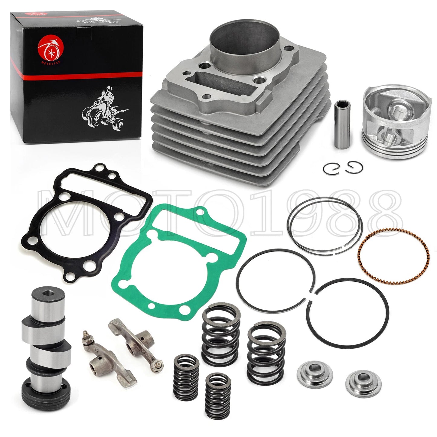 120cc Big Bore 58mm Top End Rebuild Kit for Honda XR100/XR100R/CRF100/CRF100F