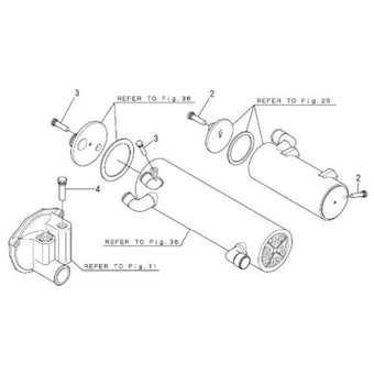 compare product Zinc Anode Kit for Yanmar 6LY/6LP/4LHA Sacrificial Pencil