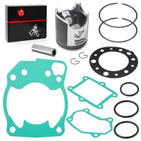 Top End Rebuild Kit 66.34mm Piston & Rings Gasket for Honda CR250R 1992-1996