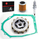 Heavy Duty Clutch Assembly Kit w/ Gasket for YAMAHA YFM350 Raptor 350 (2004-2013)