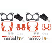 2Pcs Carburetor Rebuild Kit for Johnson/Evinrude V6 (18-7046)