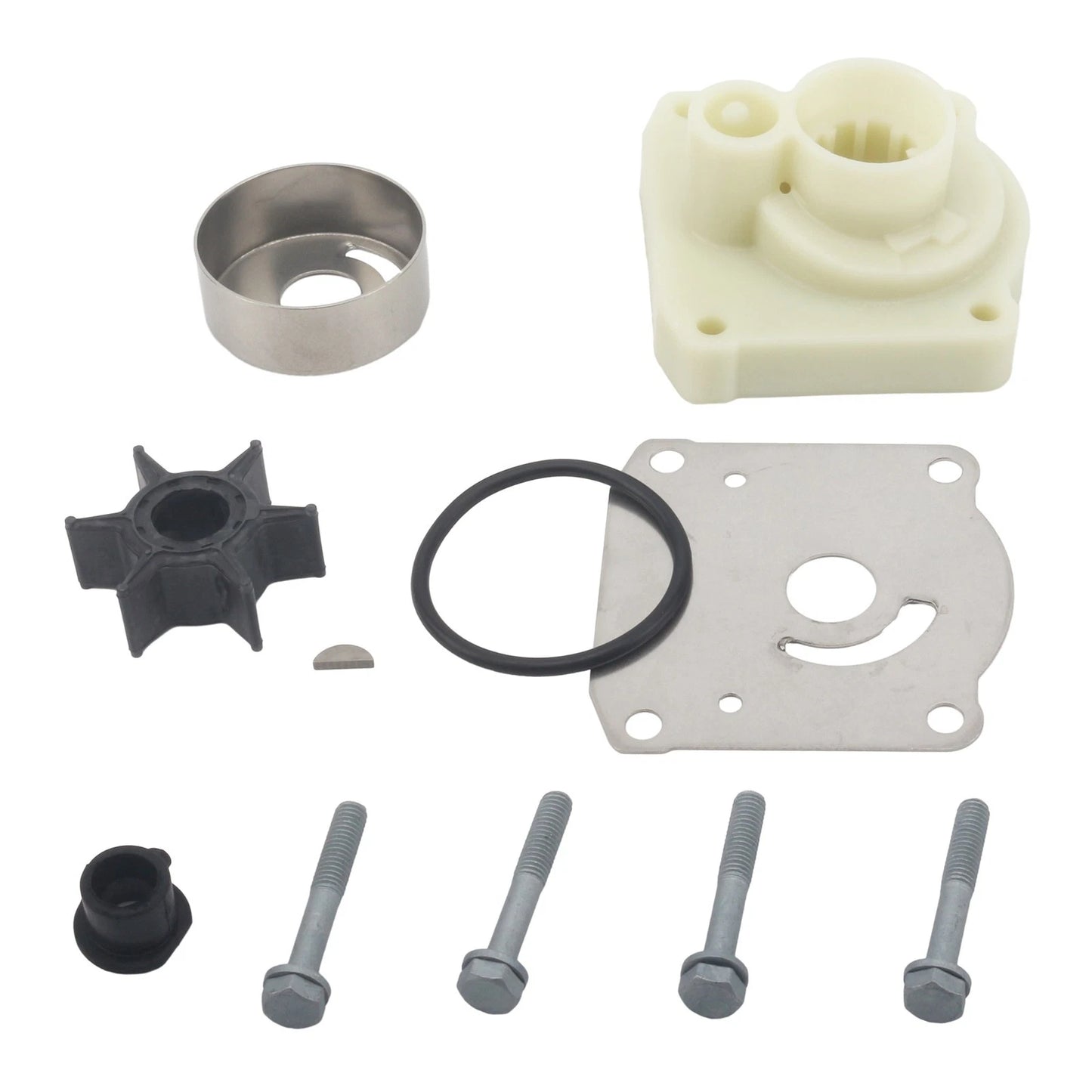 Water Pump Impeller Repair Kit for Yamaha 25HP Outboards
