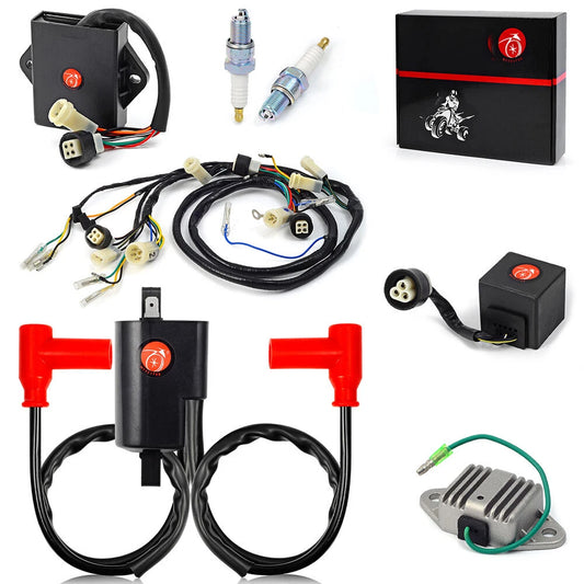 Wire Harness Regulator Ignition Coil for Yamaha Banshee 350 YFZ350 1987-1994