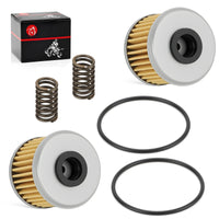 2 Pack Oil Filter & O-Ring for Honda CRF450R/X/RX/RWE 2002-2024