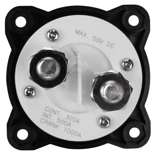 Recessed Mount Battery Isolator Switch for Marine Applications