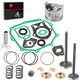 Engine Rebuild Kit Piston Gasket Valve .50mm O.S for YAMAHA Golf Cart G9 1991-95