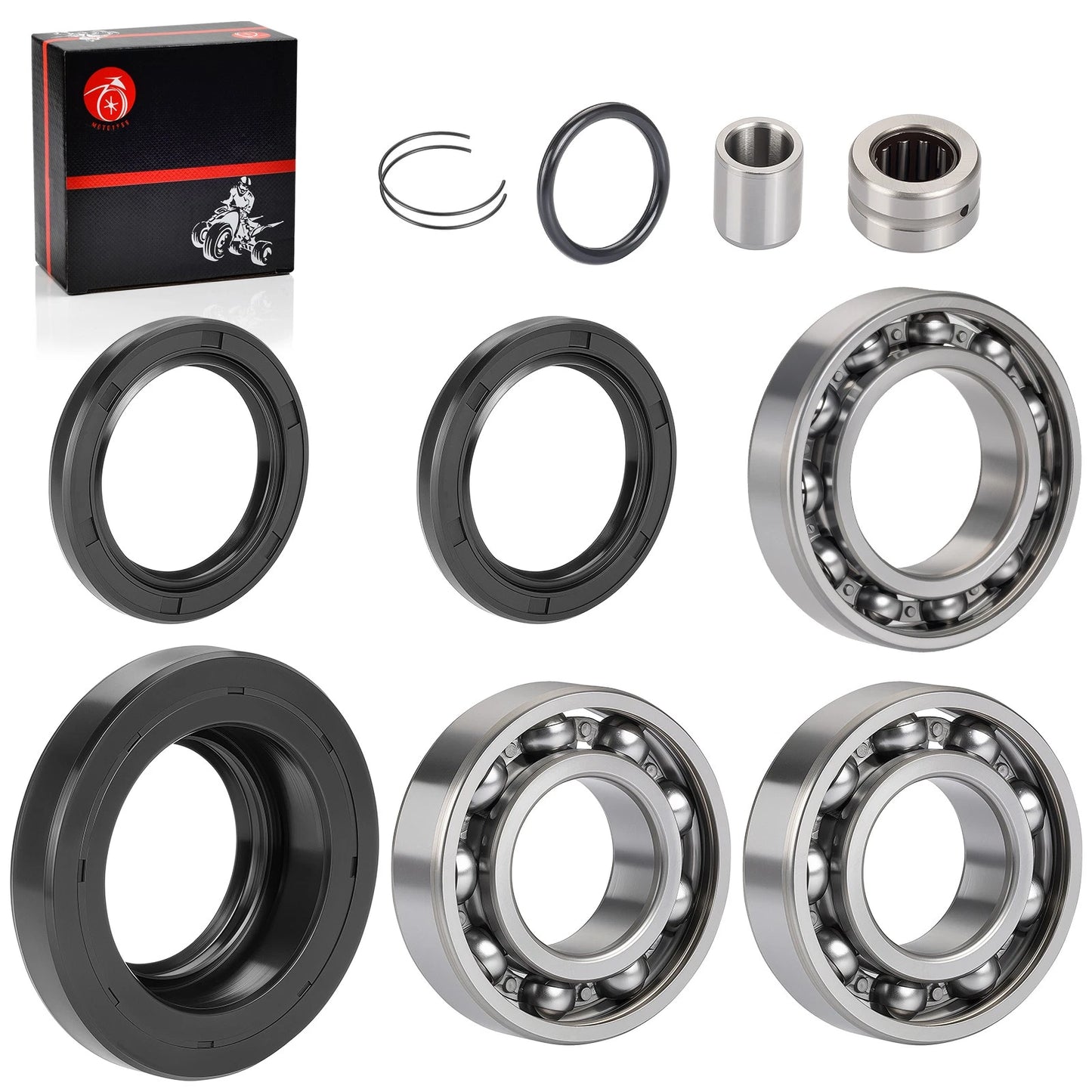 Rear Differential Bearing & Seal for Honda TRX500 Foreman/Rubicon 2001-2004