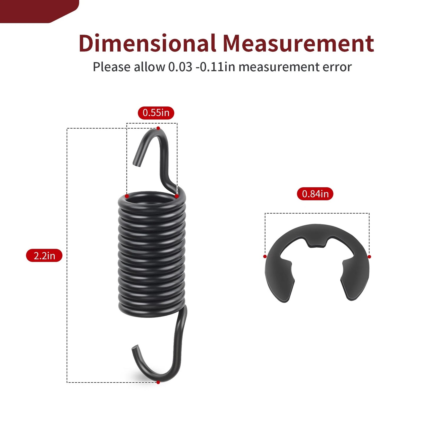 Spring Tension w/ Circlip for Yamaha Blaster/Raptor/Banshee/Warrior 350