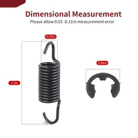Spring Tension w/ Circlip for Yamaha Blaster/Raptor/Banshee/Warrior 350