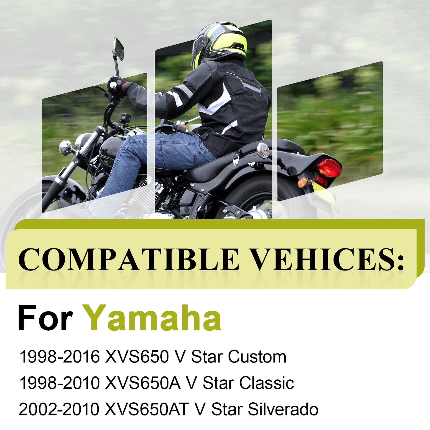 Clutch Friction Plates Gasket Kit for Yamaha XVS650 V-Star 650 (1998-2016)