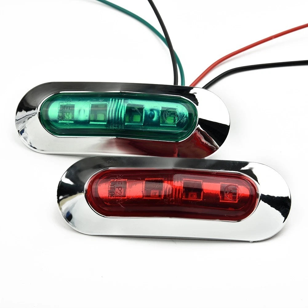 Navigation LED Boat Lights for Bow/Pontoon - Easy Install