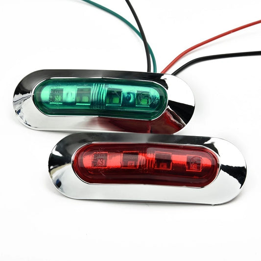 Navigation LED Boat Lights for Bow/Pontoon - Easy Install