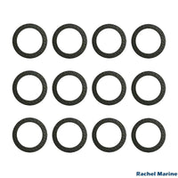 12pc Lower Gearcase Drain Gasket for Mercury/Mercruiser Models