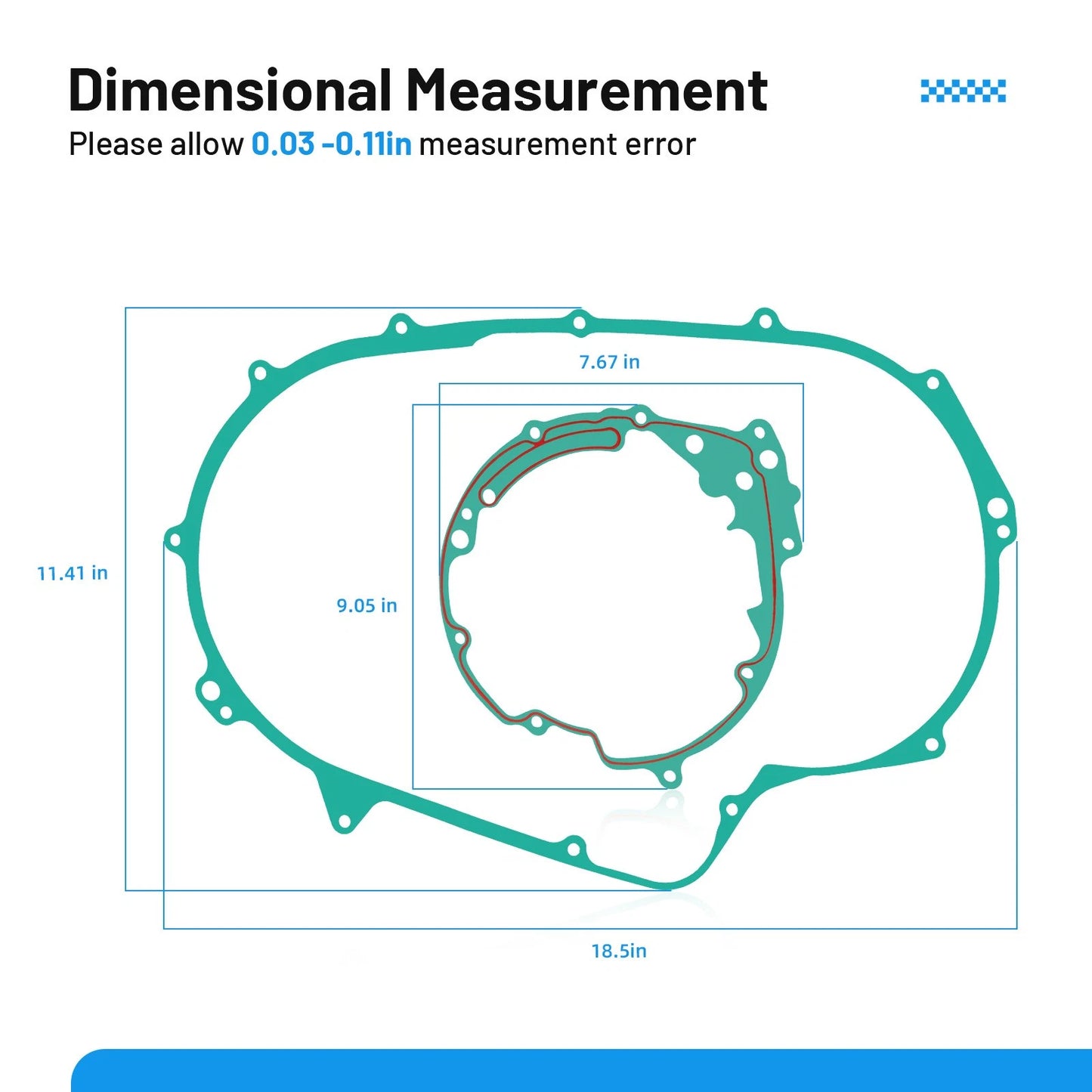 Clutch & Wet Clutch Gasket for Yamaha Grizzly 600 YFM600F (1998-2001)