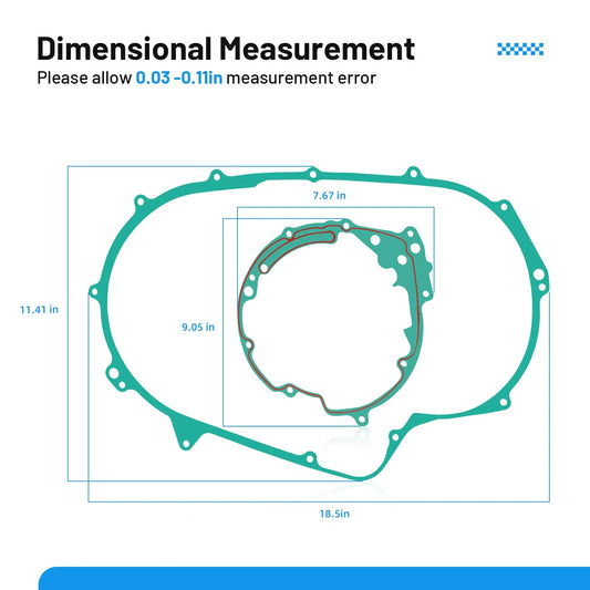 Clutch & Wet Clutch Gasket for Yamaha Grizzly 600 YFM600F (1998-2001)