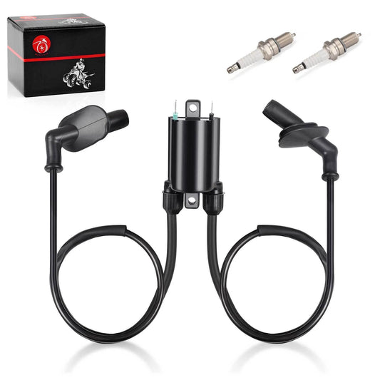 Ignition Coil & Spark Plug & Cap for Honda Valkyrie 1500 GL1500C (1997-2003)