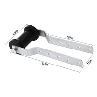 Adjustable 5 Inch Rubber Keel Roller for 3 Inch Wide Boat Trailer