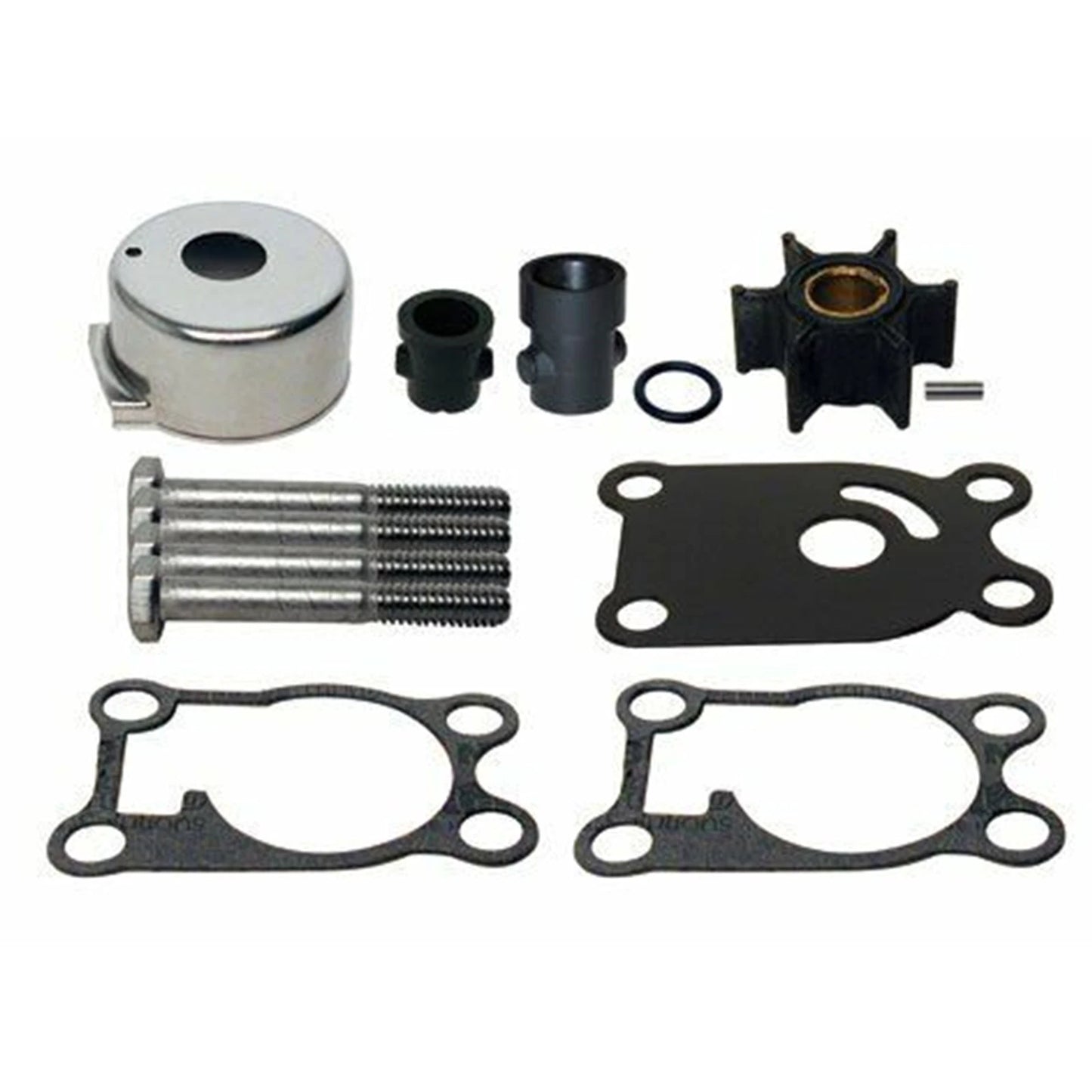 Water Pump Impeller Kit for Evinrude 1980-2005, Replaces OMC 389844/396644