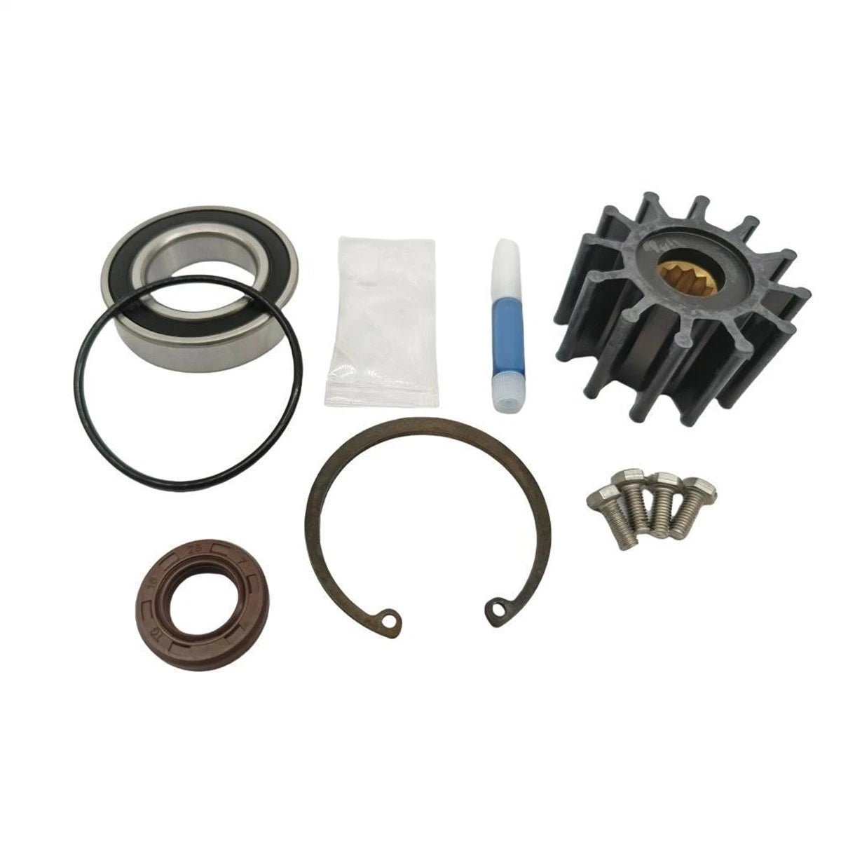 Raw Sea Water Pump Repair Kit for 99-05 Volvo Penta 3.0 4.3 5.0 5.7 8.1