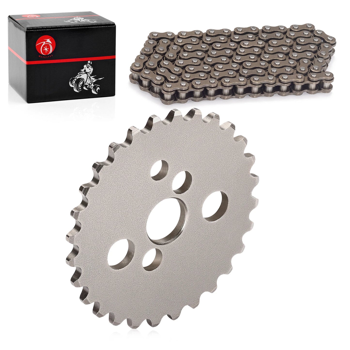 Cam Sprocket 28T & Chain 25H-88L for Honda XR80R/CRF80F