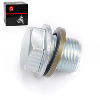 Oil Drain Plug & Gasket for Suzuki Quadrunner 230 LT230GE 1985-1987