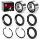 Rear Wheel Bearings & Circlip Seal Kit for Honda Rincon TRX650/TRX680 4X4