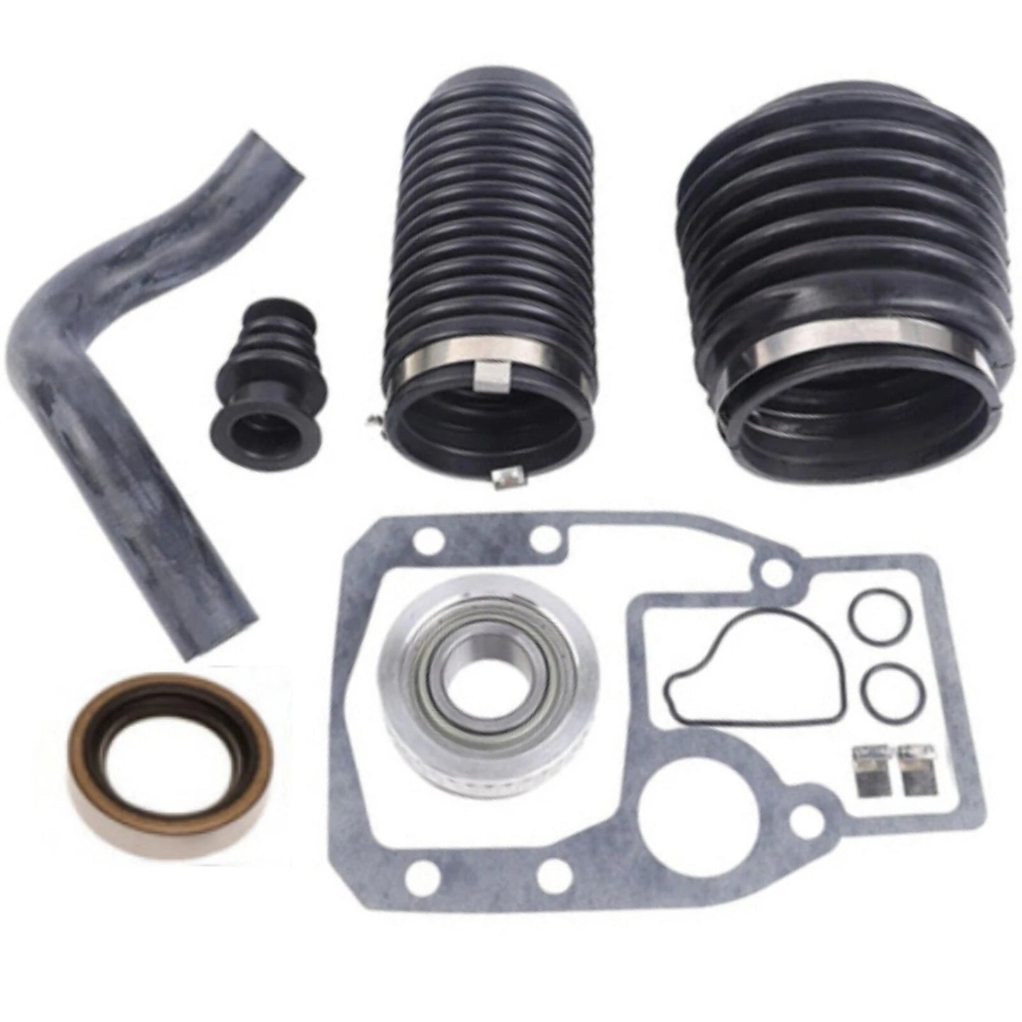U-Joint Exhaust Gimbal Bearing Bellows Transom Kit for Volvo Penta SX/OMC Cobra
