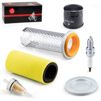 Air Filter Guide Cage Cap Oil Filter Kit for Yamaha Rhino 660 (2004-2007)