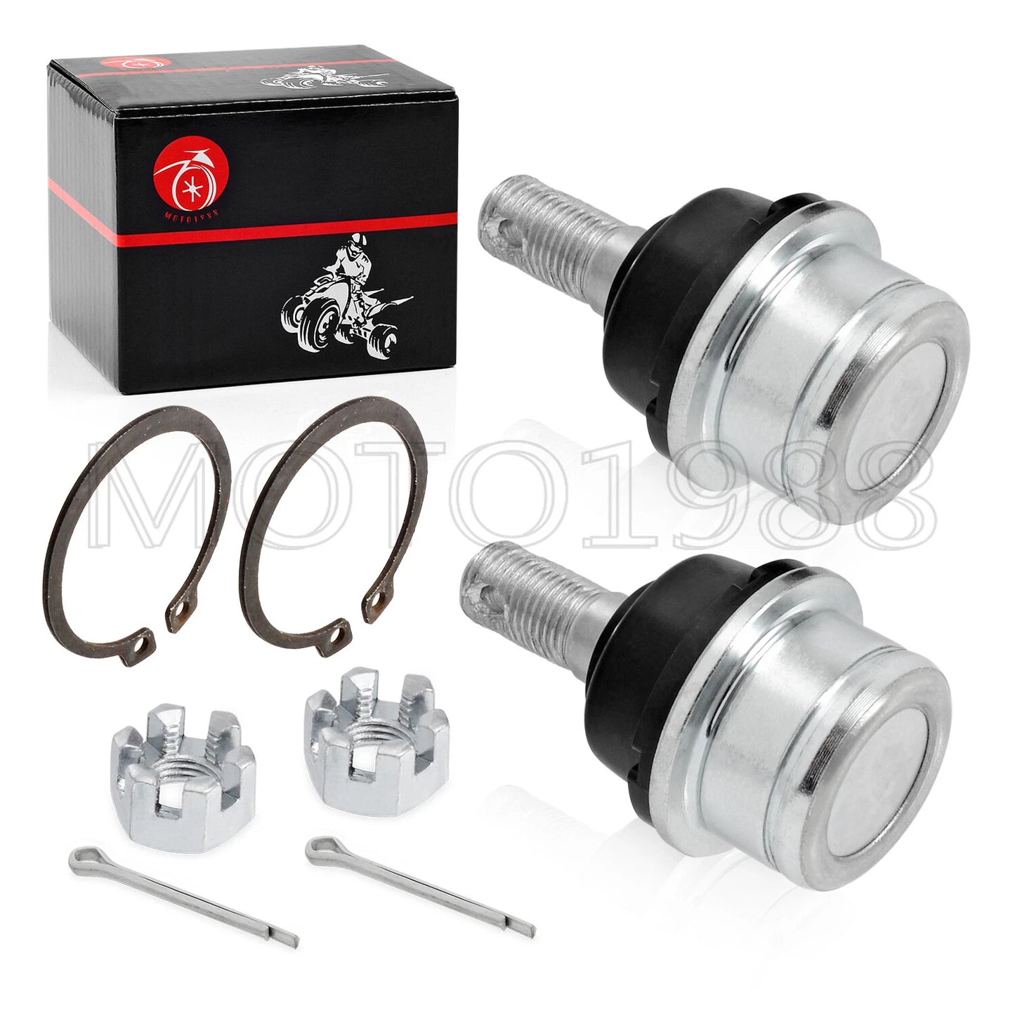 2pcs Front Upper Lower Ball Joint Kit for YAMAHA Big Bear 400/Kodiak 450