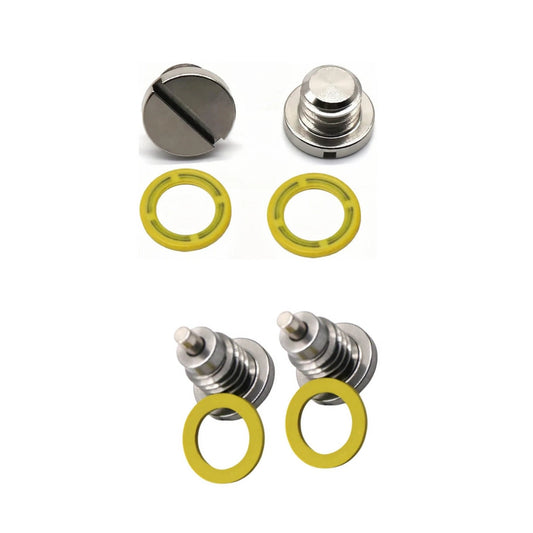Gearbox Drain & Fill Screw Kit for Mercury MerCruiser 10-22, 1990-2023