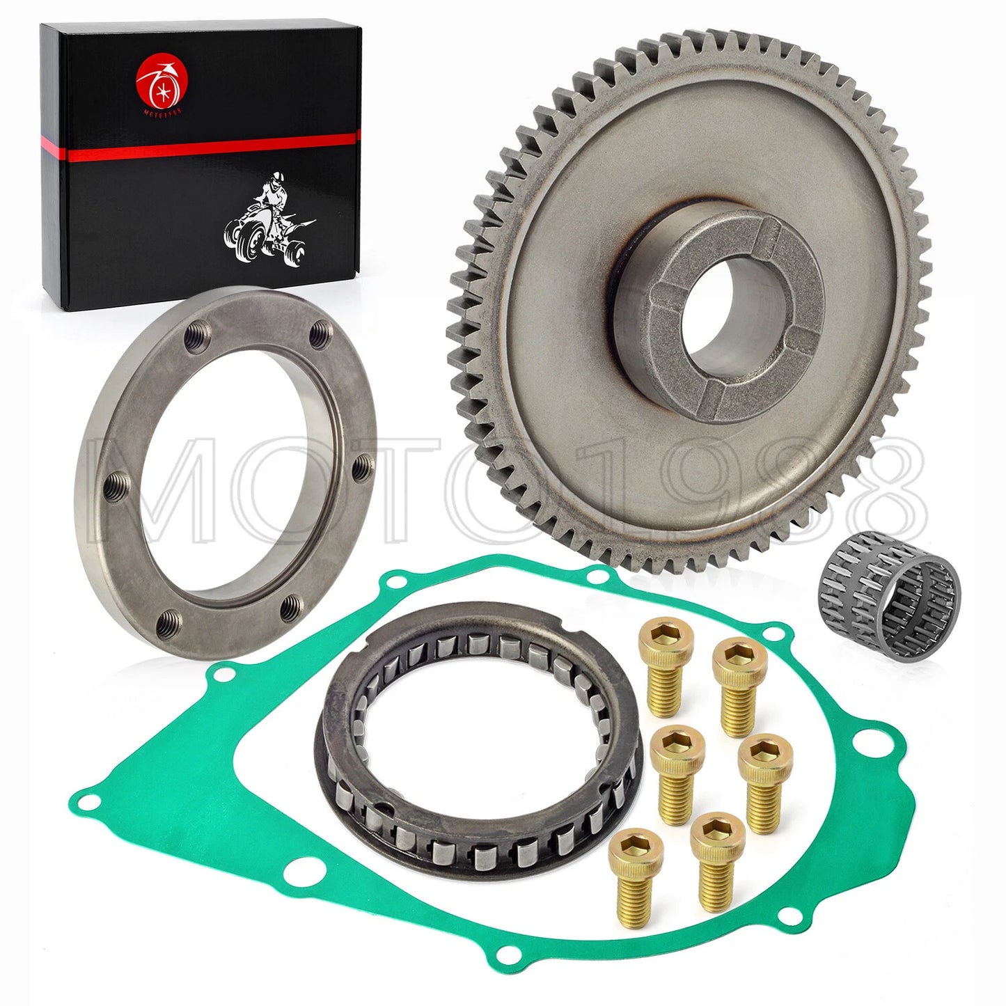 Starter Clutch & Idler Gear Bearing Kit for Yamaha Moto-4 350 YFM350ER (1987-1995)