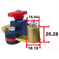 Double Head Rotation Battery Cut Off Switch for Car/Truck/Boat 12V/24V