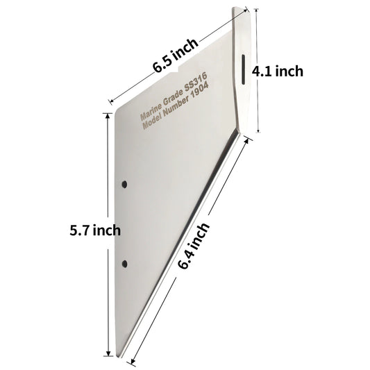 Skeg Guard Protector for Mercury 75-175HP 4-Stroke/Optimax