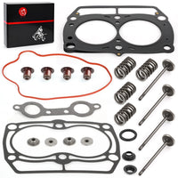 Top End Cylinder Gasket Kit & Valve Seals for Polaris Ranger 700/800 XP Crew
