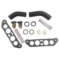 Thermostat Kit w Hoses for Johnson Evinrude V4 Crossflow 65-140HP