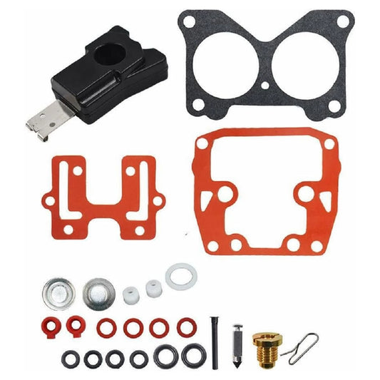 2 PACK Johnson Evinrude Carb Repair Rebuild Kit for 40-60HP Models