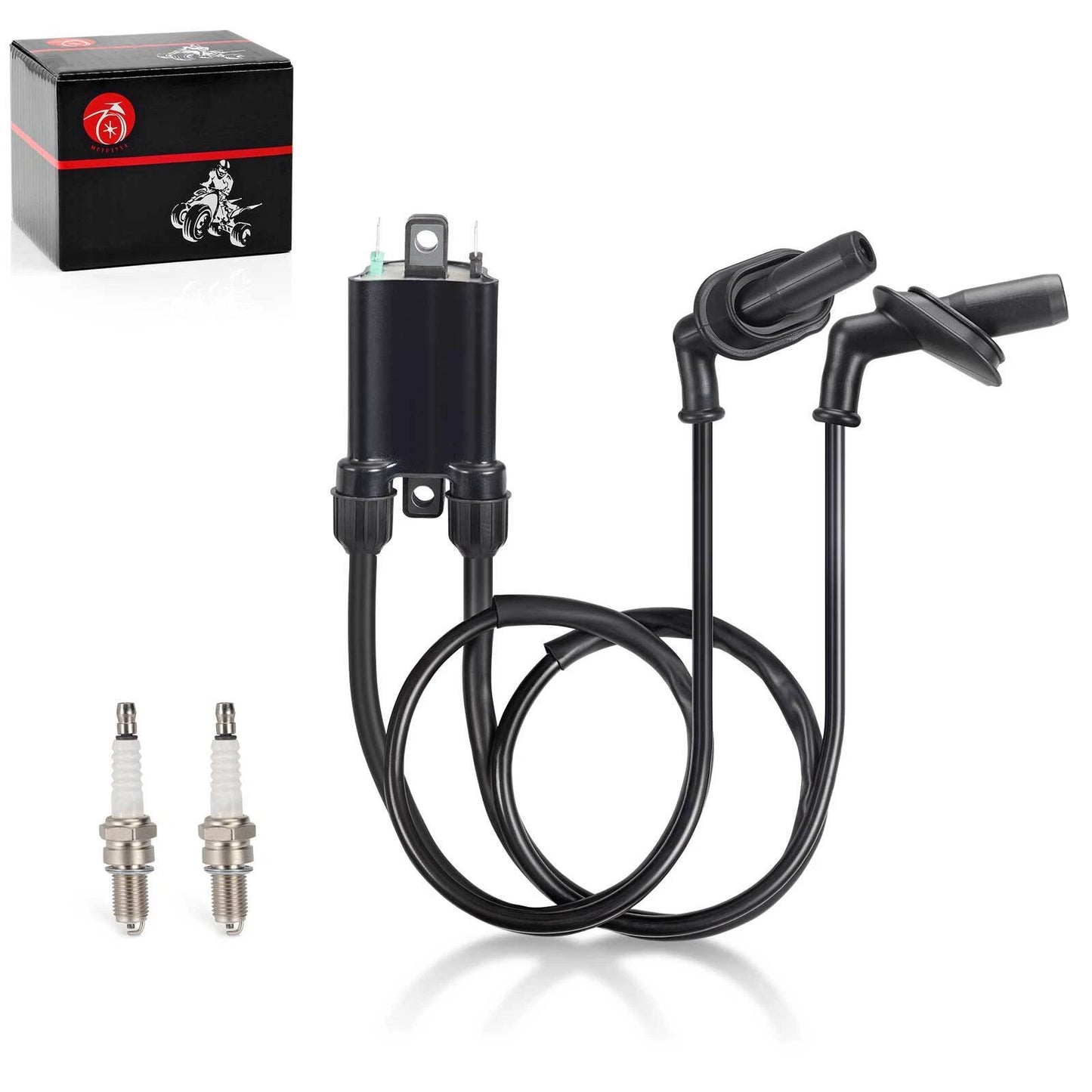 Ignition Coil & Spark Plug & Cap for Honda Valkyrie 1500 GL1500C (1997-2003)