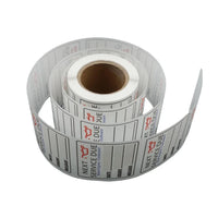 200 Oil Change Reminder Stickers 2" x 2" for Service Due