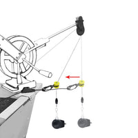 Nylon Rope Retriever for Boat Downrigger, 4MM Nylon Rope