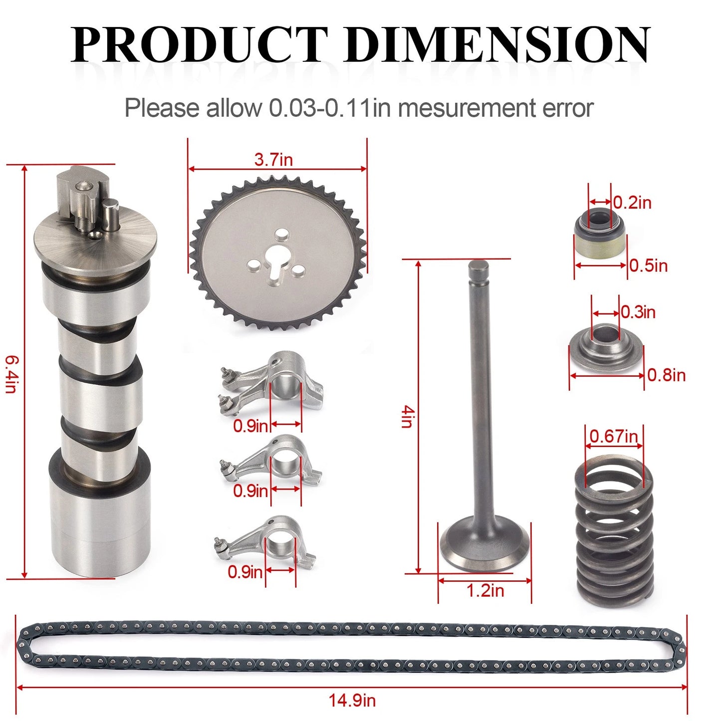 Camshaft Gasket Kit for Polaris Xpedition 425 (2000-2002)
