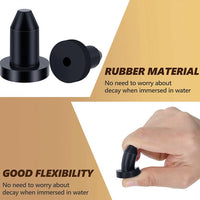 Handy Rubber Drain Hole Stoppers for Kayak/Canoe/Fishing Boat (2 Pack)