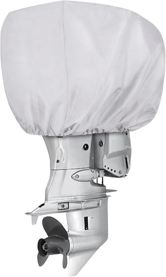 compare product Silver Waterproof High Density Outboard Engine Cover for 30-60HP Motors