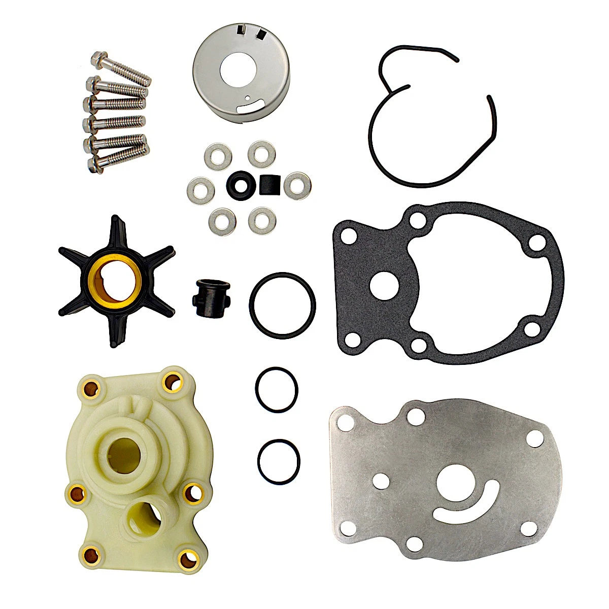 Water Pump Impeller Kit for Evinrude/Johnson OMC 20-35HP Outboard