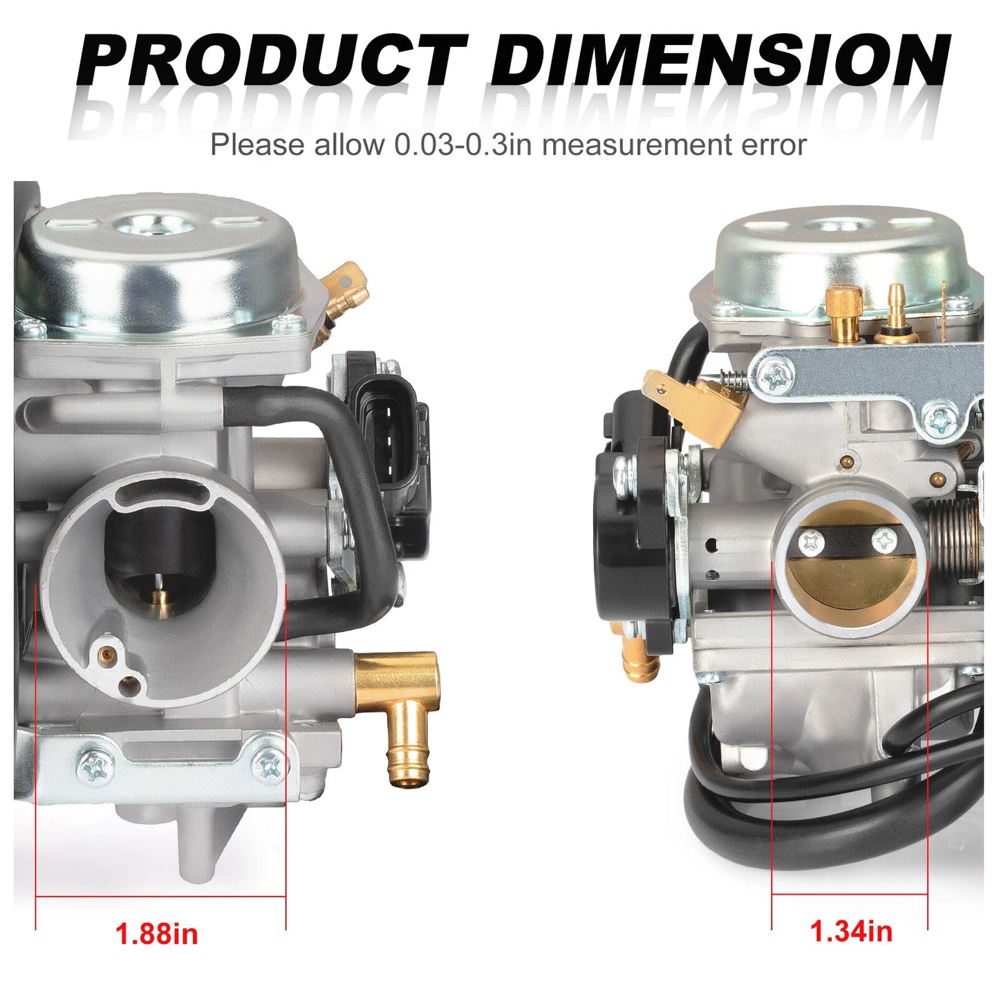 Carb Intake Manifold for Yamaha V-Star 650 Classic XVS650 (1998-2003)